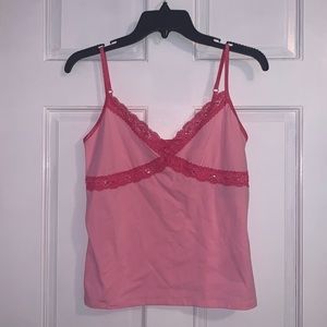 Pink Sleepwear Tank top